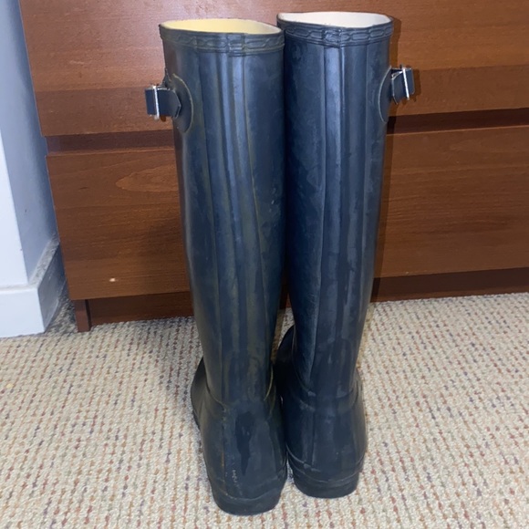 Hunter Matte Tall Rain Boots EU 40/41 - Picture 6 of 13